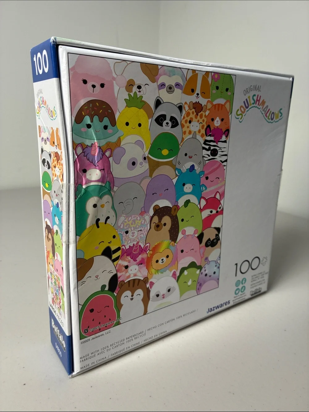 Squishmallows Multicolor Pets Puzzle - Bright Pastel Characters